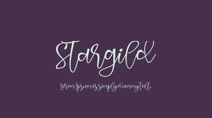 Stargild Font