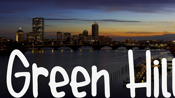 Green Hill Font