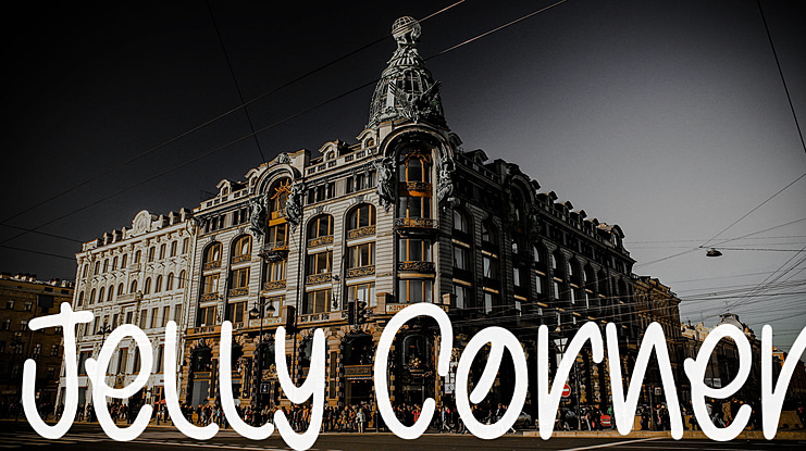 Jelly Corner Font