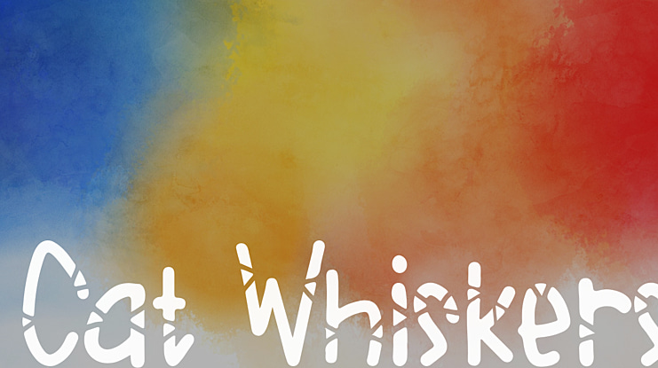 Cat Whiskers Font
