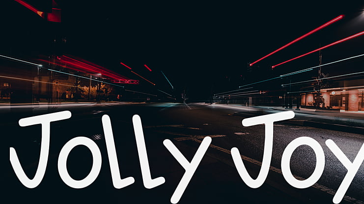 Jolly Joy Font
