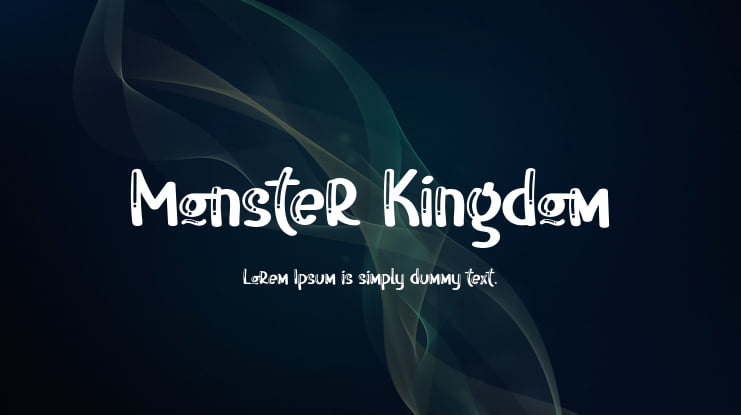 Monster Kingdom Font