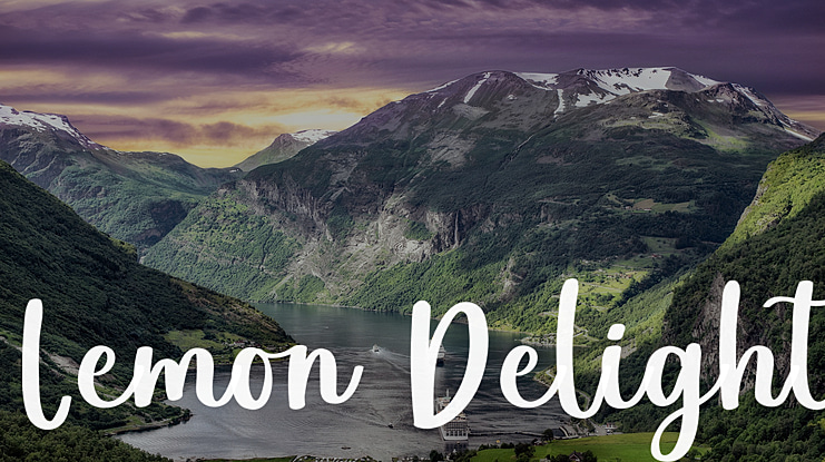 Lemon Delight Font