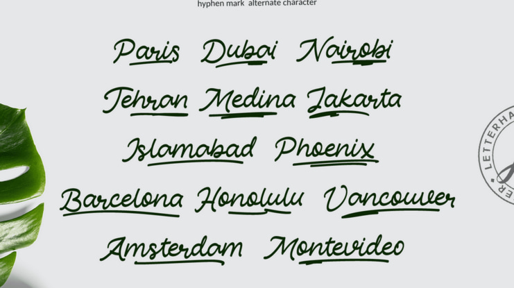 Zara Amorett Free Font