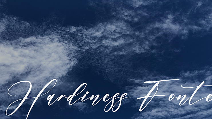 Hardiness Fonte Font