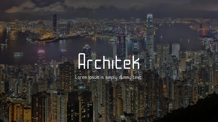 Architek Font
