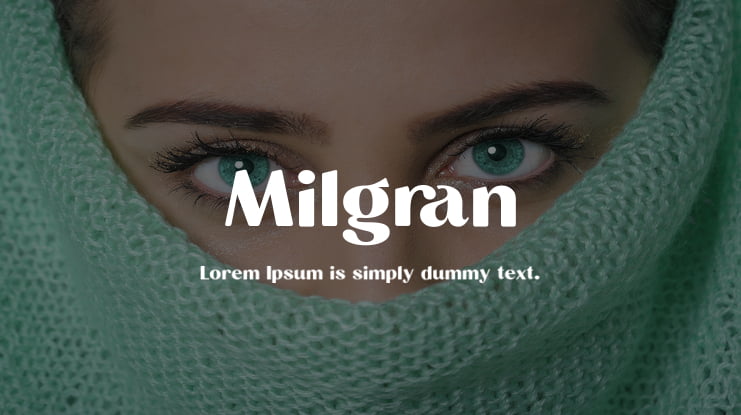 Milgran Font Family
