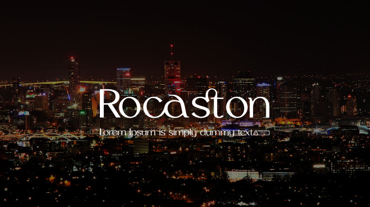 Rocaston Font