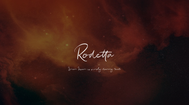 Rodetta Font