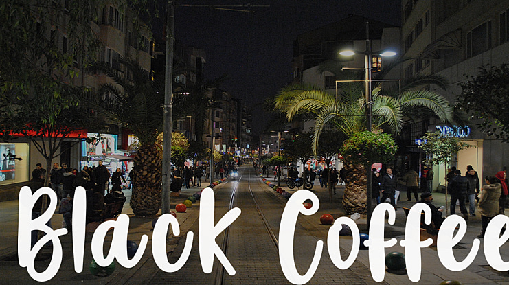 Black Coffee Font