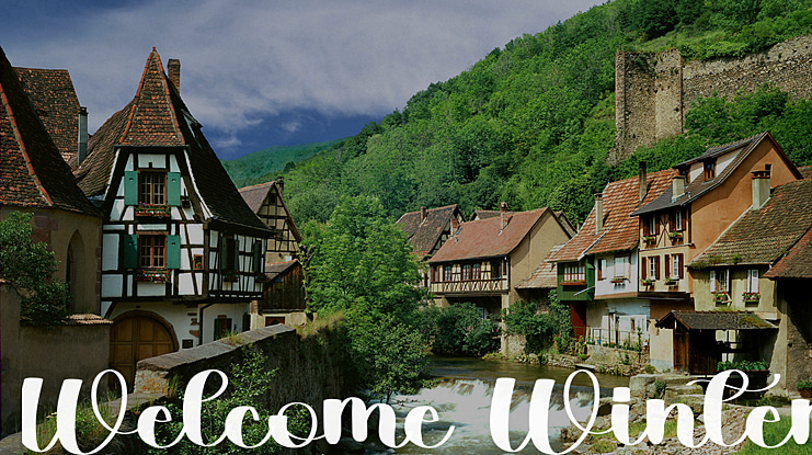 Welcome Winter Font