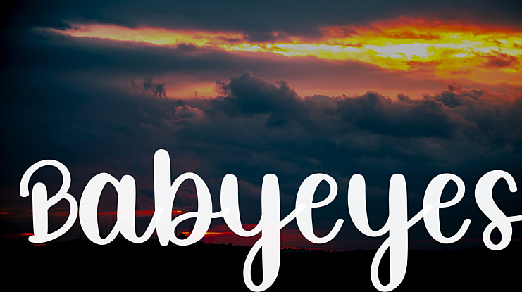Babyeyes Font