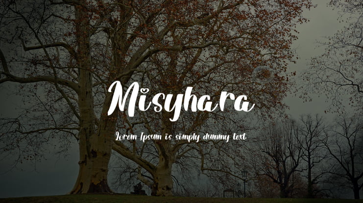 Misyhara Font