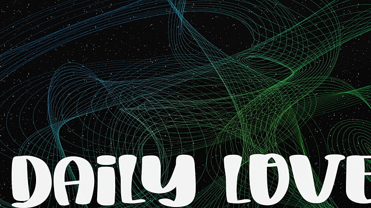 Daily Love Font