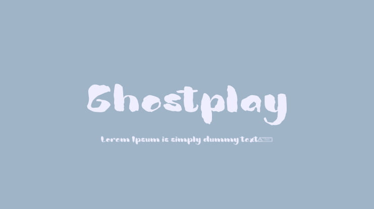 Ghostplay Font