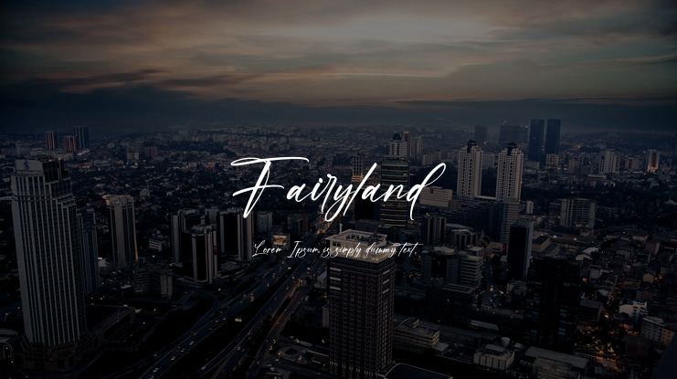 Fairyland Font