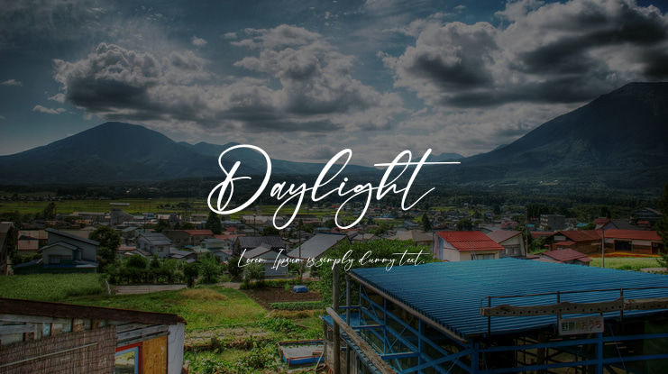 Daylight Font