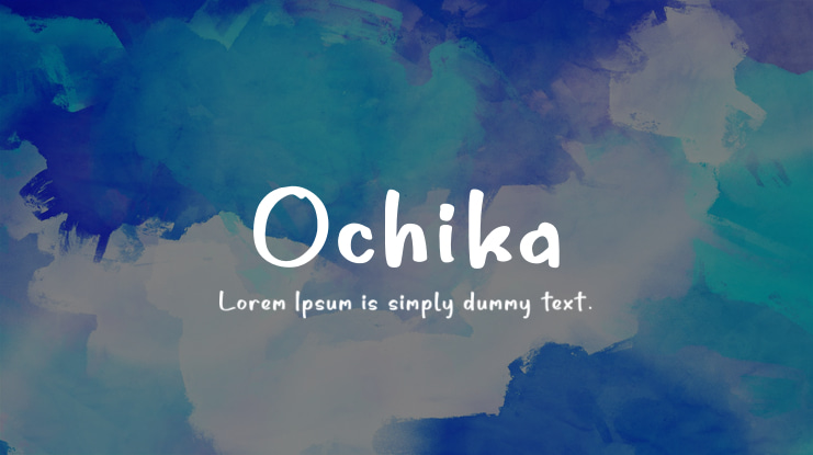 Ochika Font