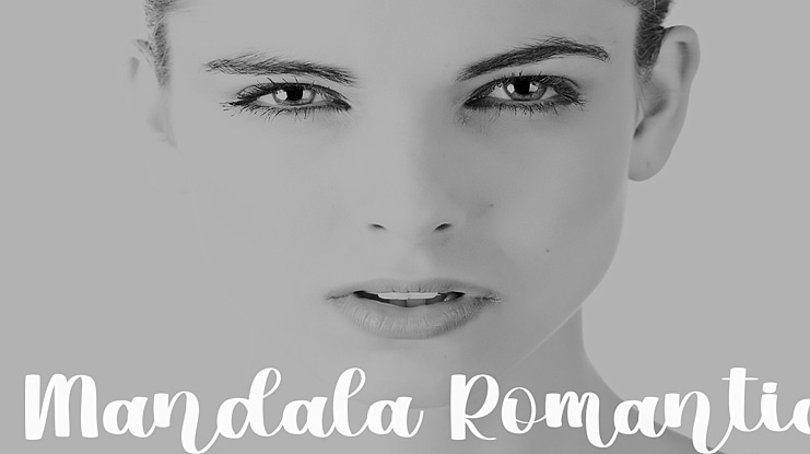 Mandala Romantic Font