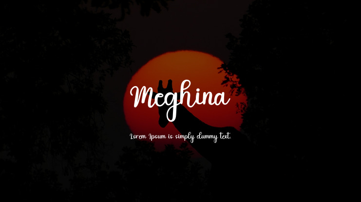 Meghina Font