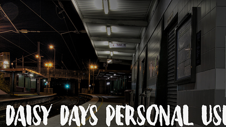 Daisy Days Personal Use Font