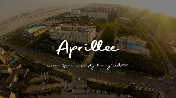 Aprillee Font