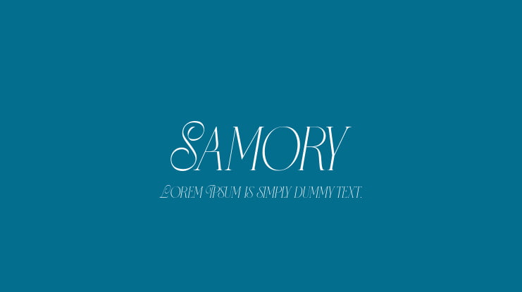 Samory Font