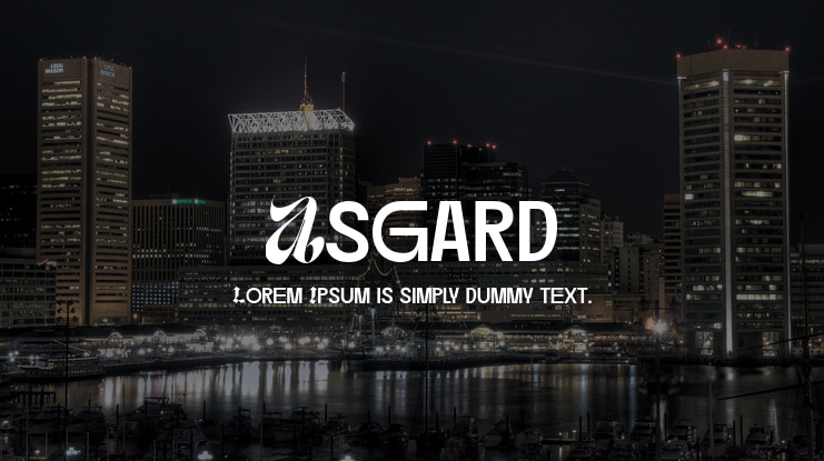 Asgard Font