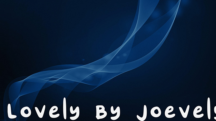 Lovely By Joevely Font