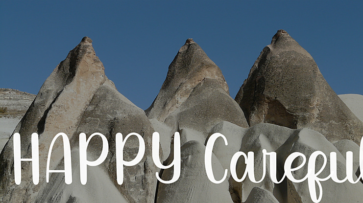HAPPY Careful Font Family