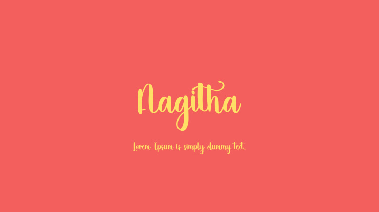 Nagitha Font