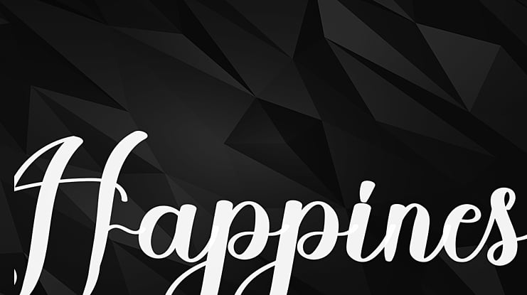Happines Font