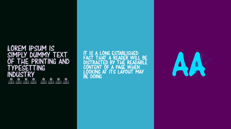 THE CURE Personal Use Font