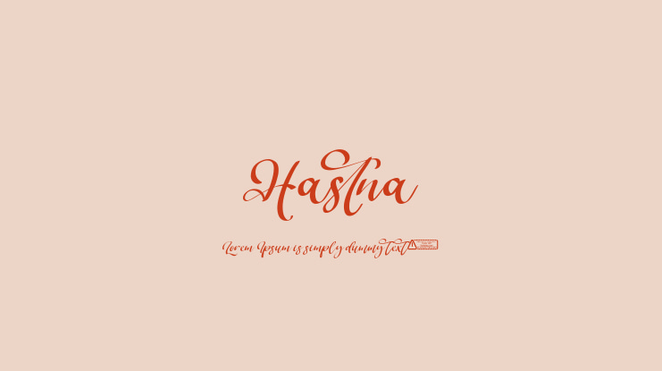 Hastna Font
