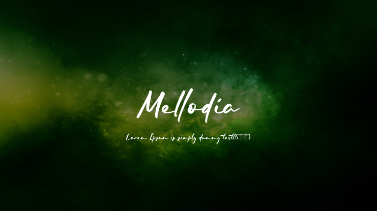 Mellodia Font