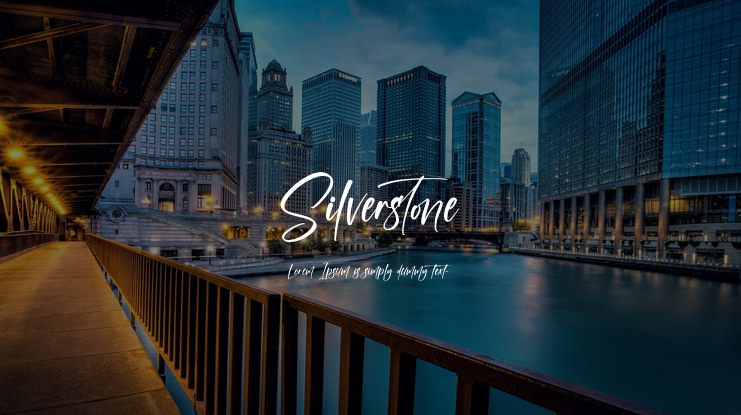 Silverstone Font