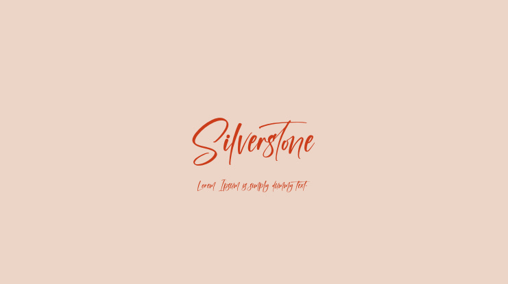 Silverstone Font