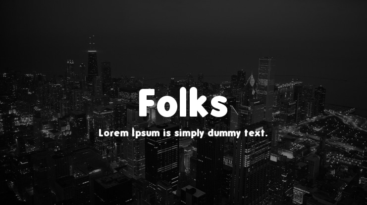 Folks Font Family