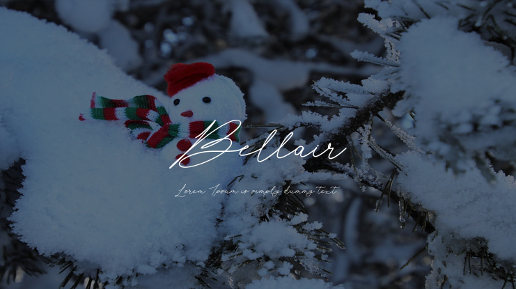 Bellair Font