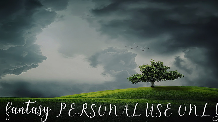 fantasy PERSONAL USE ONLY Font Family