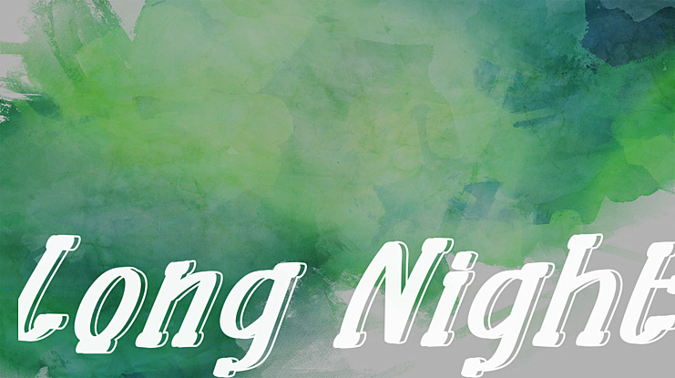 Long Night Font