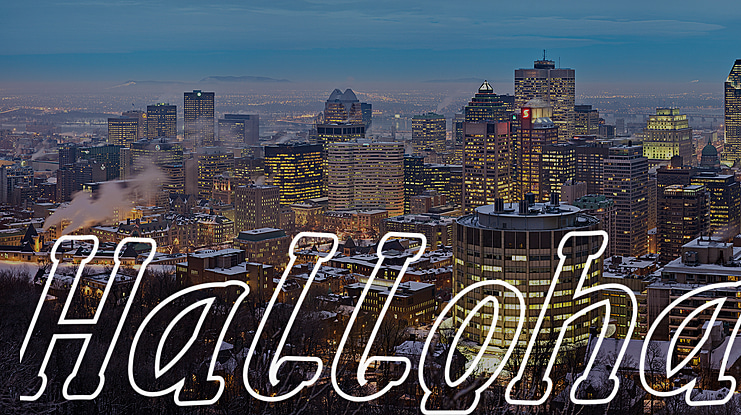 Halloha Font