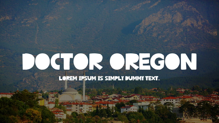 Doctor Oregon Font