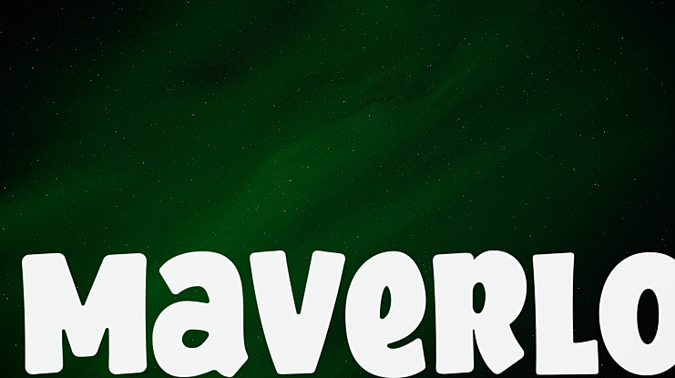 Maverlo Font