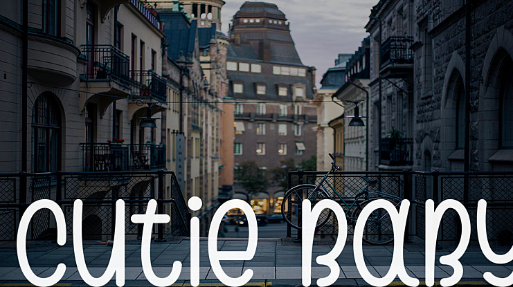 Cutie Baby Font