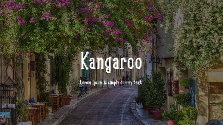 Kangaroo Font