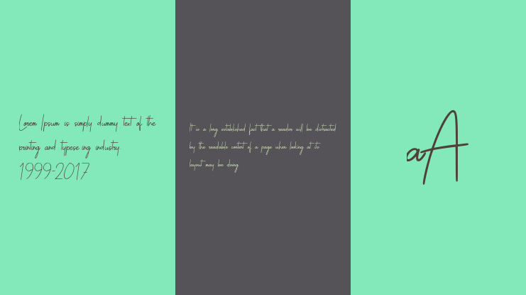 Sallyna Cattalya Font