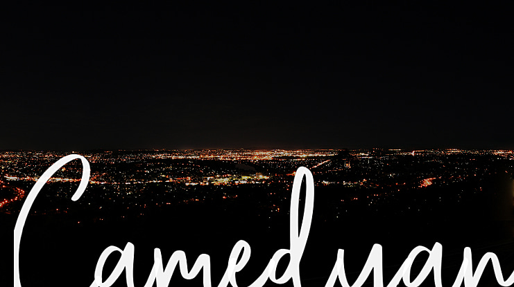 Camedyan Font