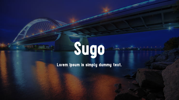 Sugo Font Family