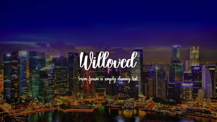 Willoved Font